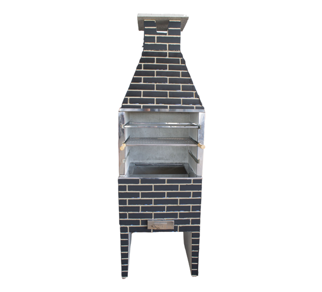 churraqueira tijolinho preta