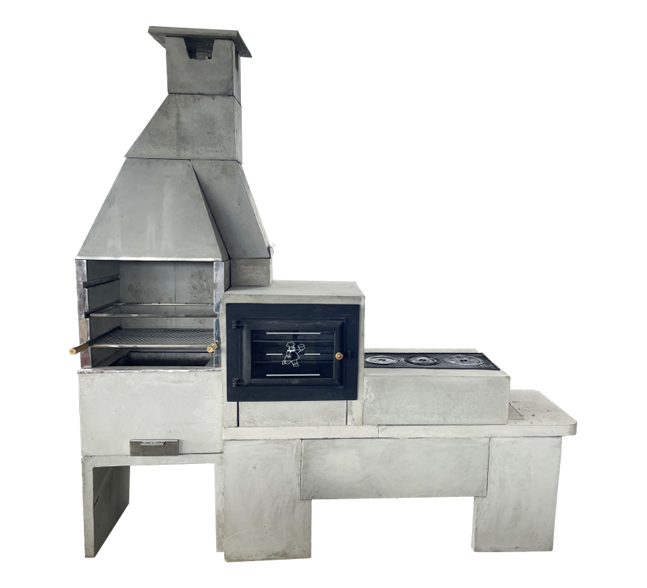 churraqueira trio natural